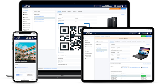 Schulinventar verwalten mit Timly Software