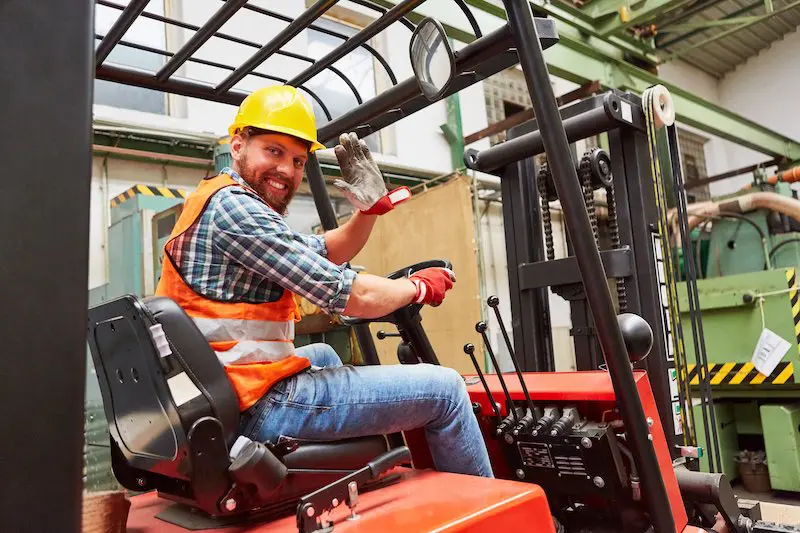 Timly's maintenance app in use at a construction site