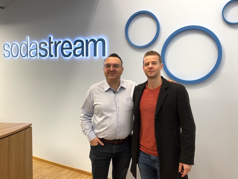 Timly in Frankfurt with the SodaStream Team