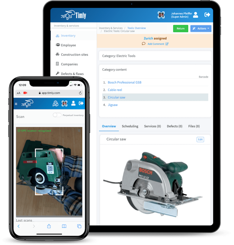 IoT Software Timly shown on multiple devices-min