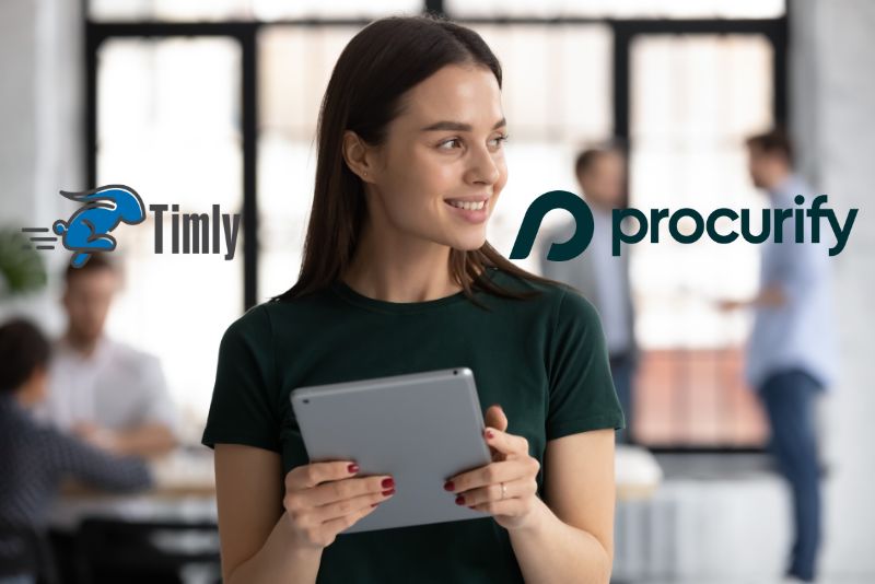 Timly Procurify Partnership Anouncement Intro Image