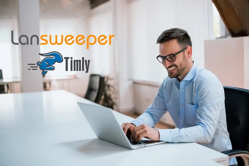 Partenariat entre les logiciels Timly et Lansweeper