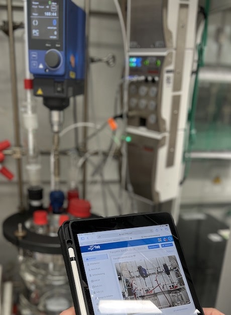 Bayer uses the inventory magamement software Timly on tablets