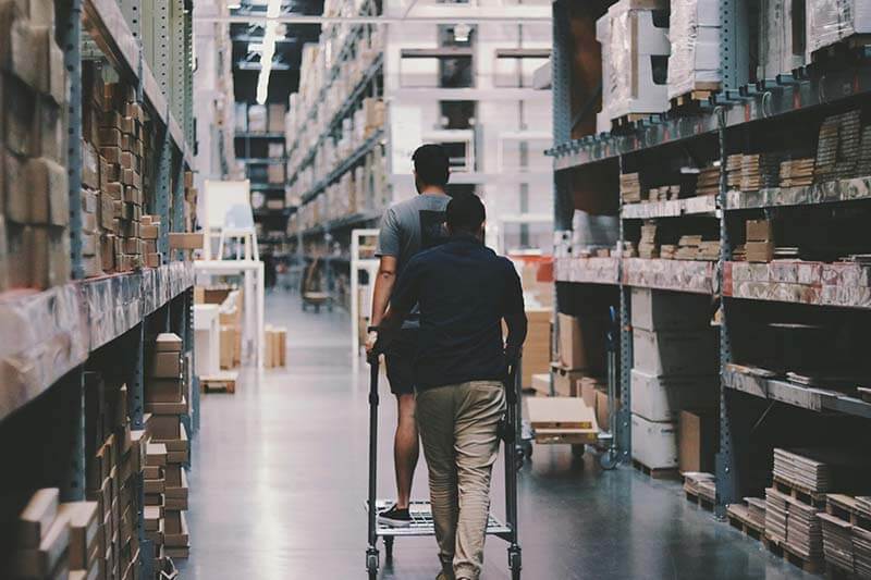función de gestión de inventario utilizada en almacenes