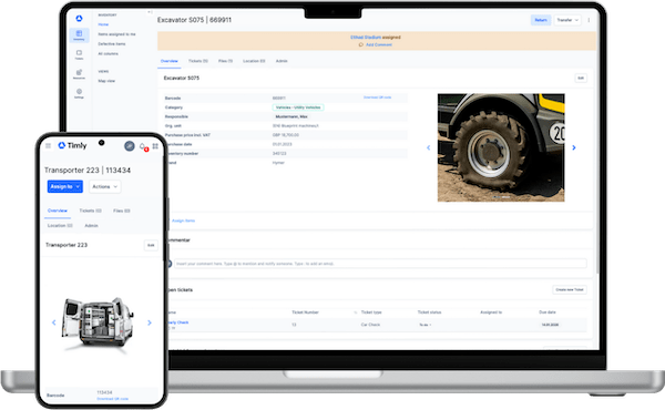 Maintenance Management Software on Desktop and Mobile