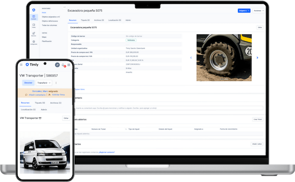 Software de gestión de activos de infraestructuras 92