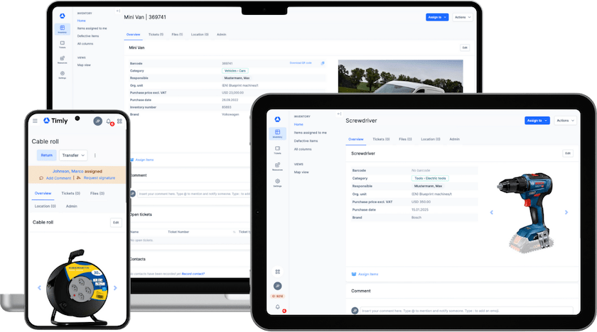 Tool Tracking Software on mobile devices Digital Tool Tracking Software on mobile devices