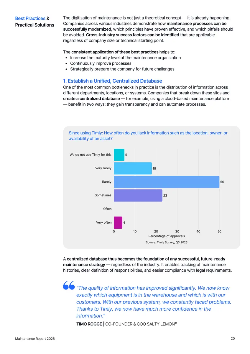 Maintenance Report: Content Page 3