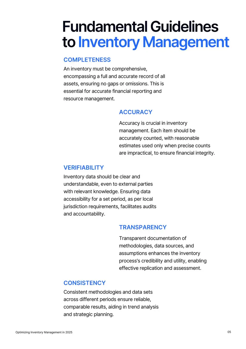 White paper Optimization Inventory Management 1