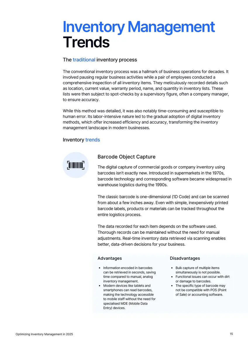 White paper Optimization Inventory Management 3