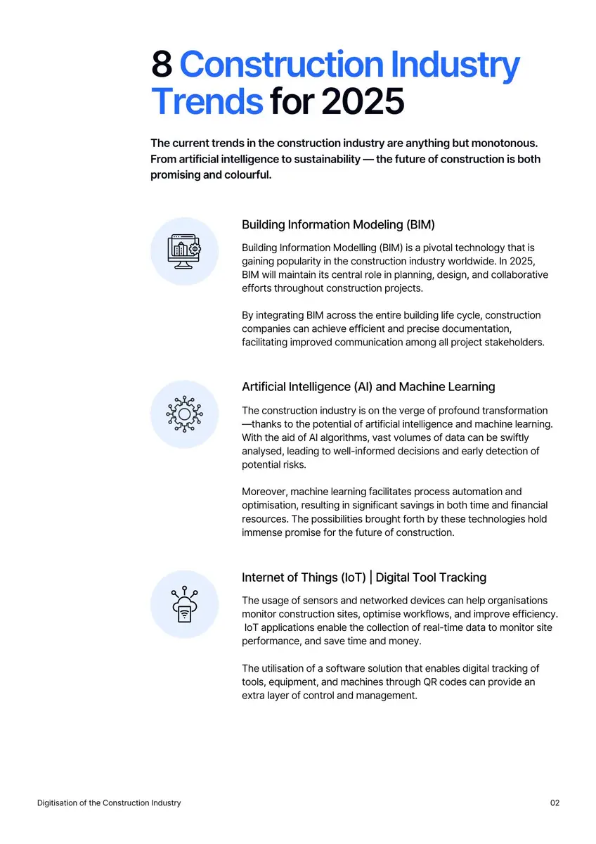 White paper construction trends page 1