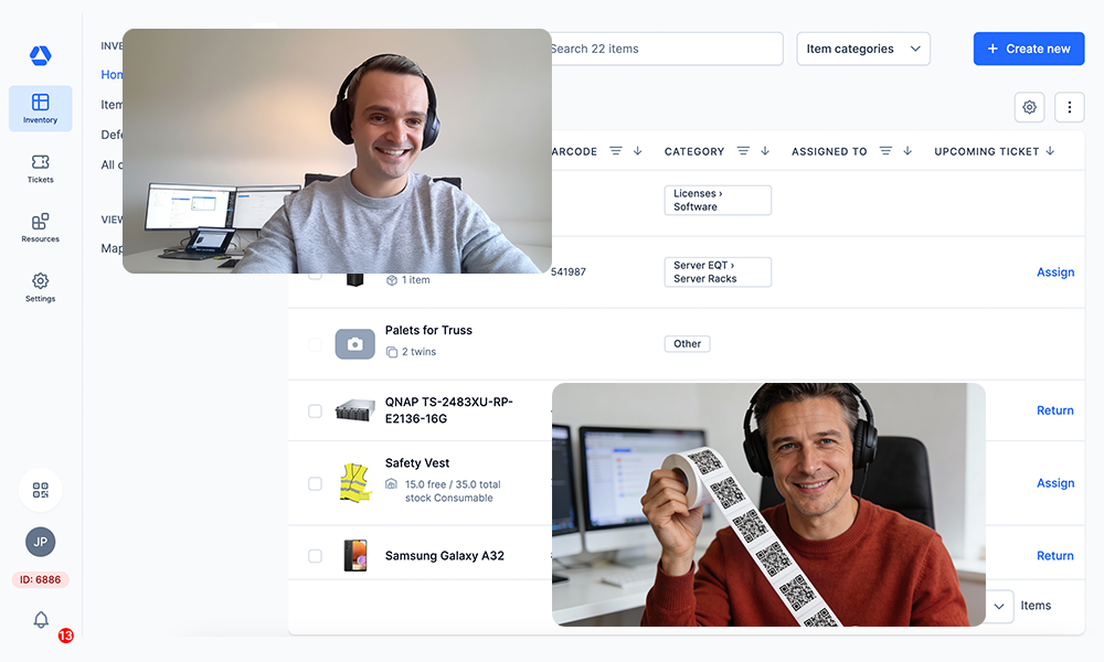 Inventory Software demo with Timly