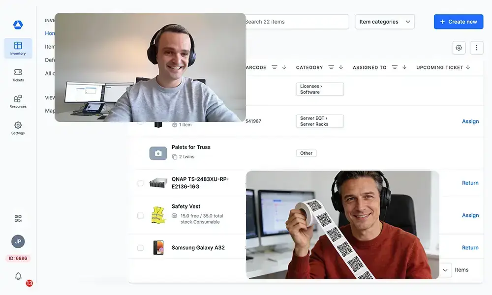 Inventory Software demo call with Timly