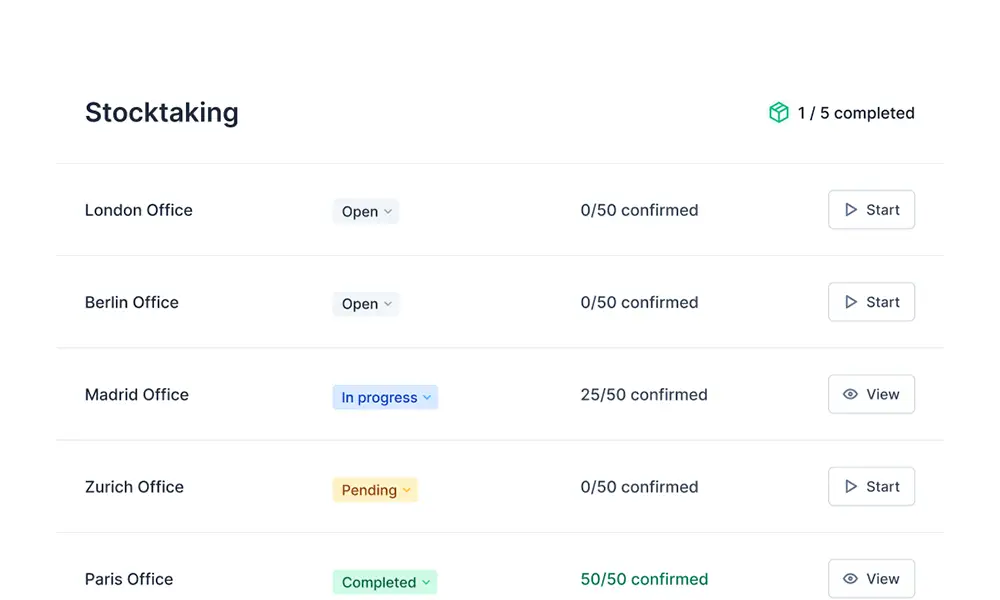 Inventory Management Software Timly Stocktaking