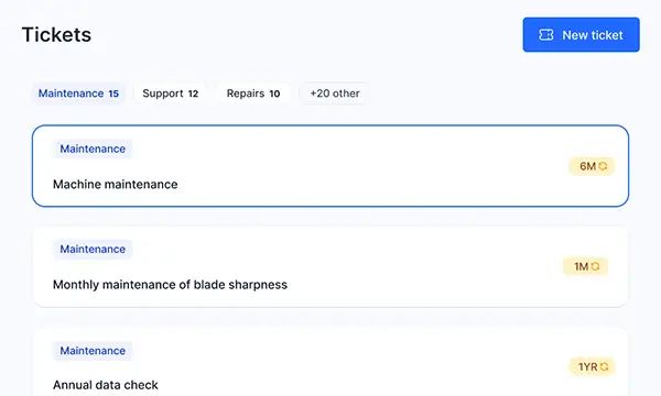 Maintenance Management Software with Ticketing System – Timly
