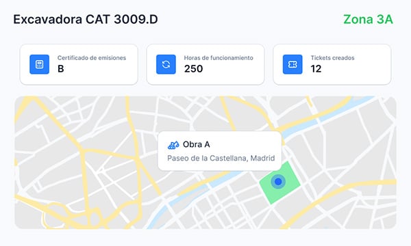 Software GMAO que registra el rendimiento del inventarioets de mantenimiento