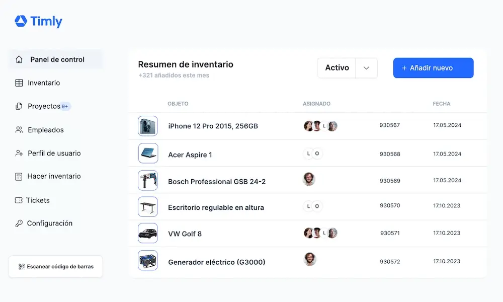 Inventario Programa Programa para hacer inventario: app móvil fácil y rápida