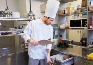 Chef performs Restaurant Inventory Management