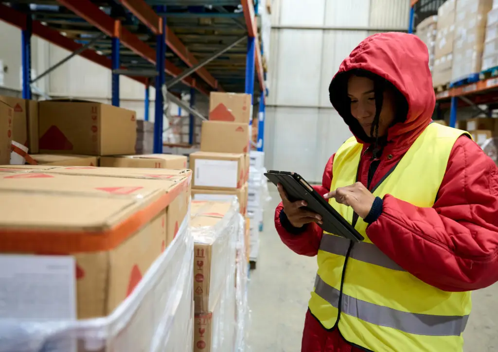 Days Inventory Outstanding being calculated by warehouse employee