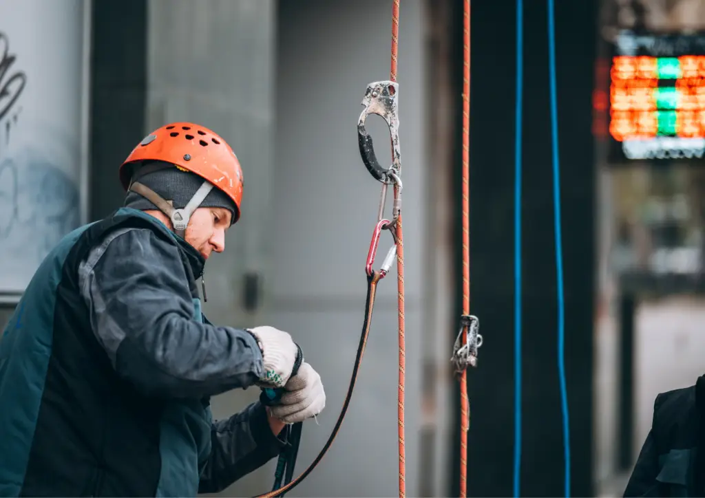 Workplace Injury Prevention in action by employee