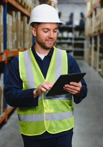 Ticketing system in the warehouse